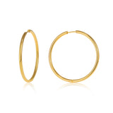 Large Hoops Gold