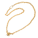 Bug Chain Gold Necklace