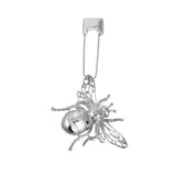 Bug Pin Rhodium