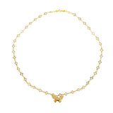 Butterfly Necklace Gold