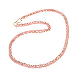 Pink Enamel Chain