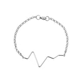 Pulse Bracelet Rhodium