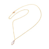 Baroque Pearl Necklace Gold