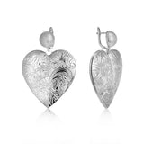 Medium Hearts Silver