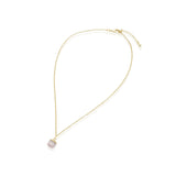 Necklace with Large Citrine Gem