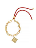Lilly Gold Red Bracelet