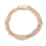 Beige Enamel Chain