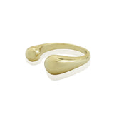 Gold Plated Open Ring