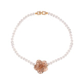 Pearls Camelia Gold Choker