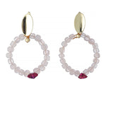 Rose Quartz Earrings