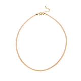 Soft Shiny Choker Gold