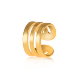 Triple Stripe Cuff Gold
