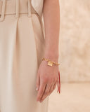Lilly Gold Red Bracelet